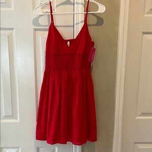 NWT Xhilaration Red Sleeveless Dress